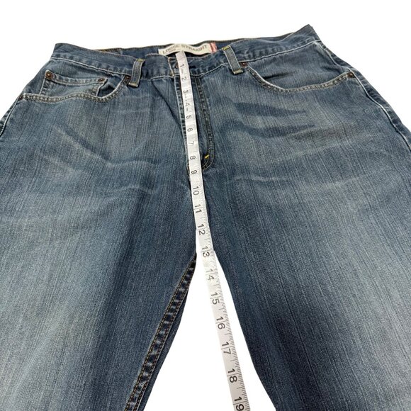 Levi's 569 Loose Straight Blue Jeans Men's Size 36 x‎ 32 - Picture 5 of 9
